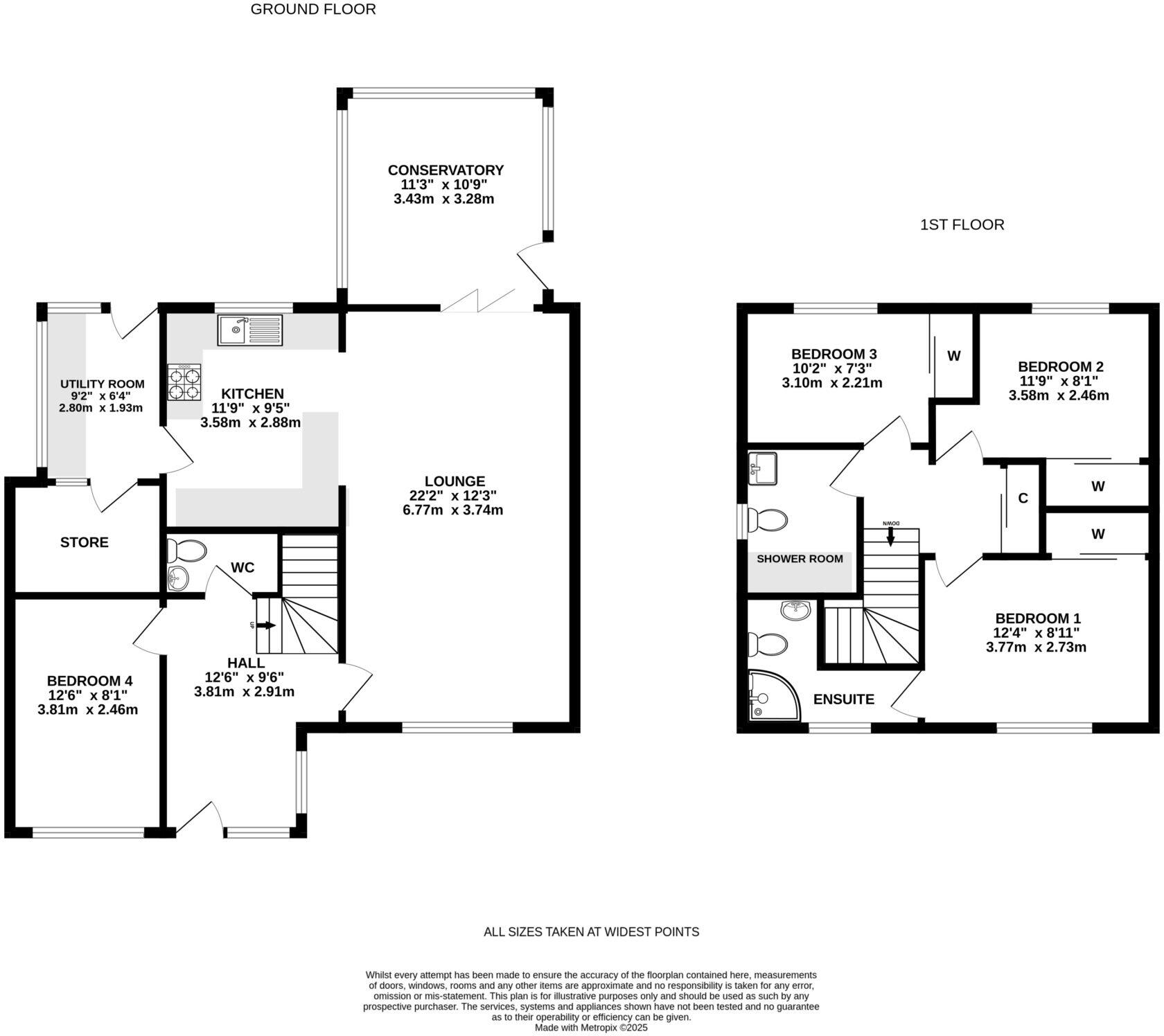 19 Newhaven Grove, Largs, KA30 8NS floorplan