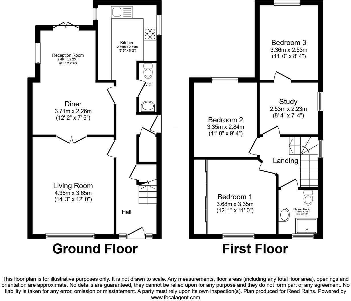 Holme Lane, Bradford, West Yorkshire, BD4 floorplan