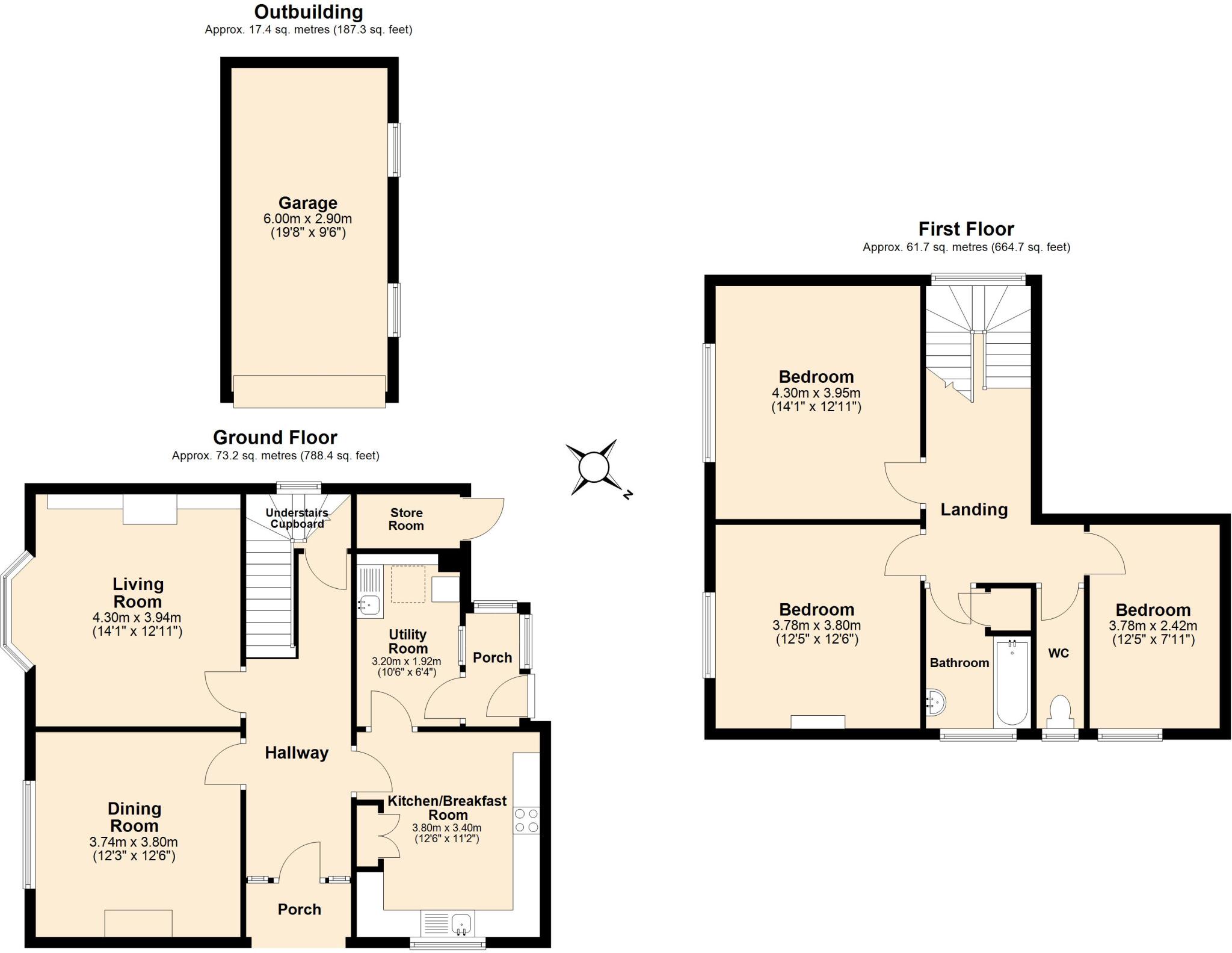 Sellack, Detached House, Country Setting floorplan