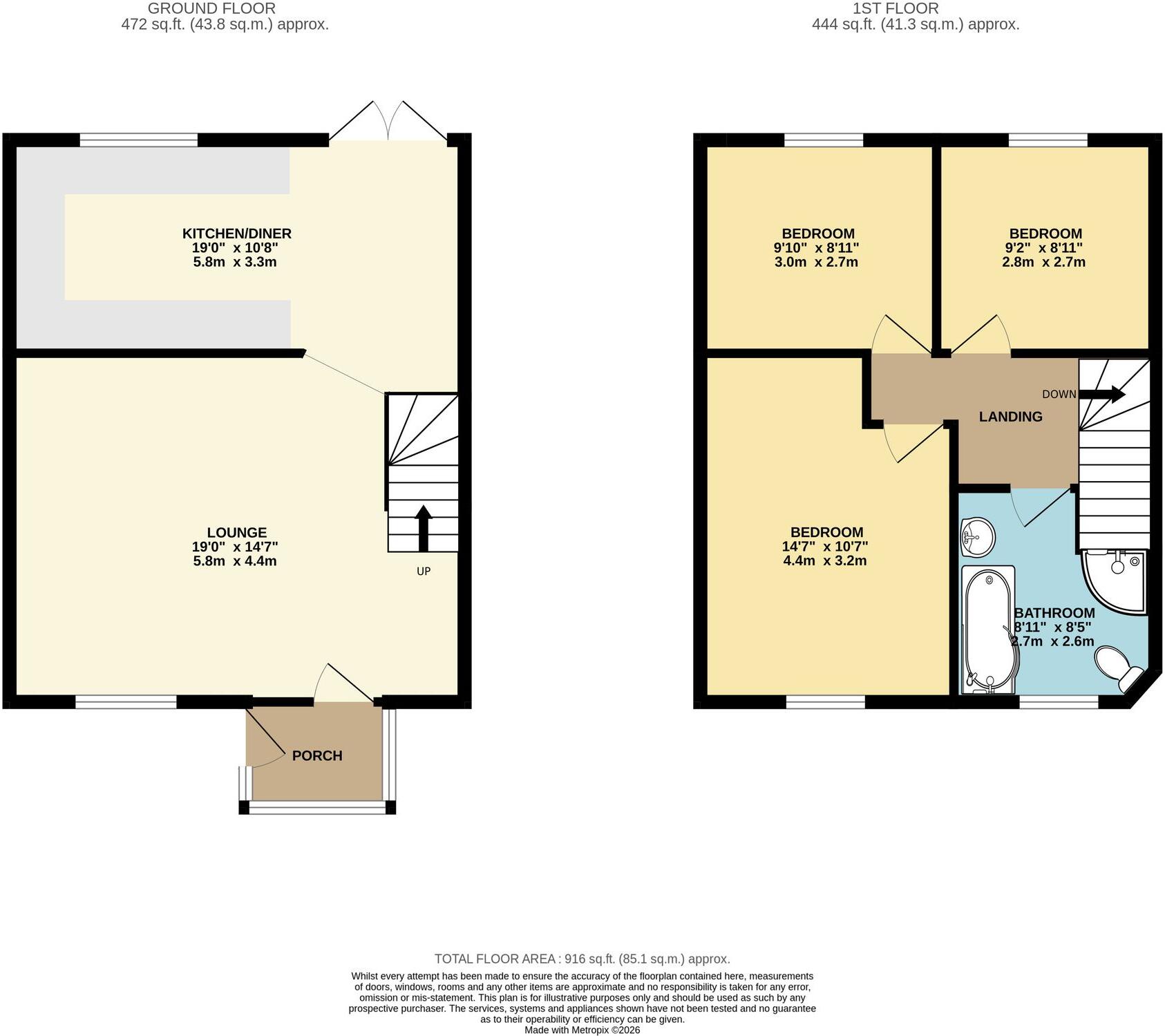 Hills Court, Woolfold, Bury, BL8 1TL floorplan