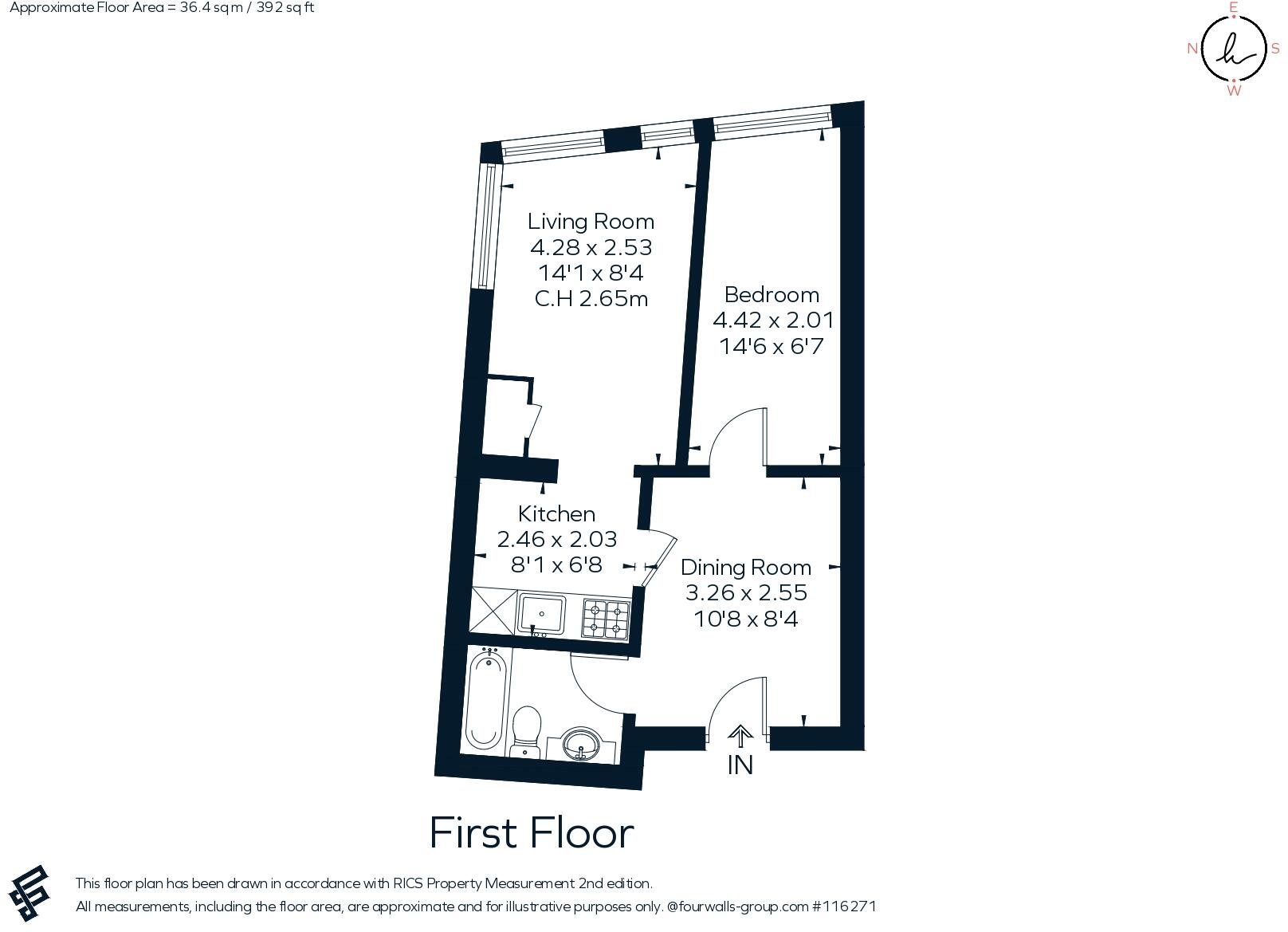 South Lambeth Road Lambeth SW8 floorplan