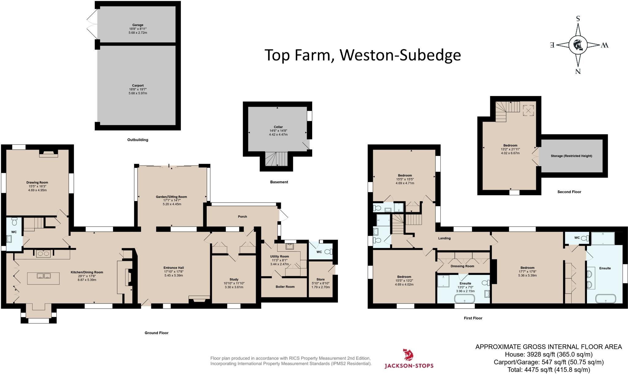 Weston-Subedge, Chipping Campden, Gloucestershire, GL55 floorplan