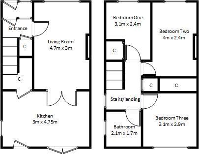 Lindrick Drive, Summerston, Glasgow, G23 floorplan