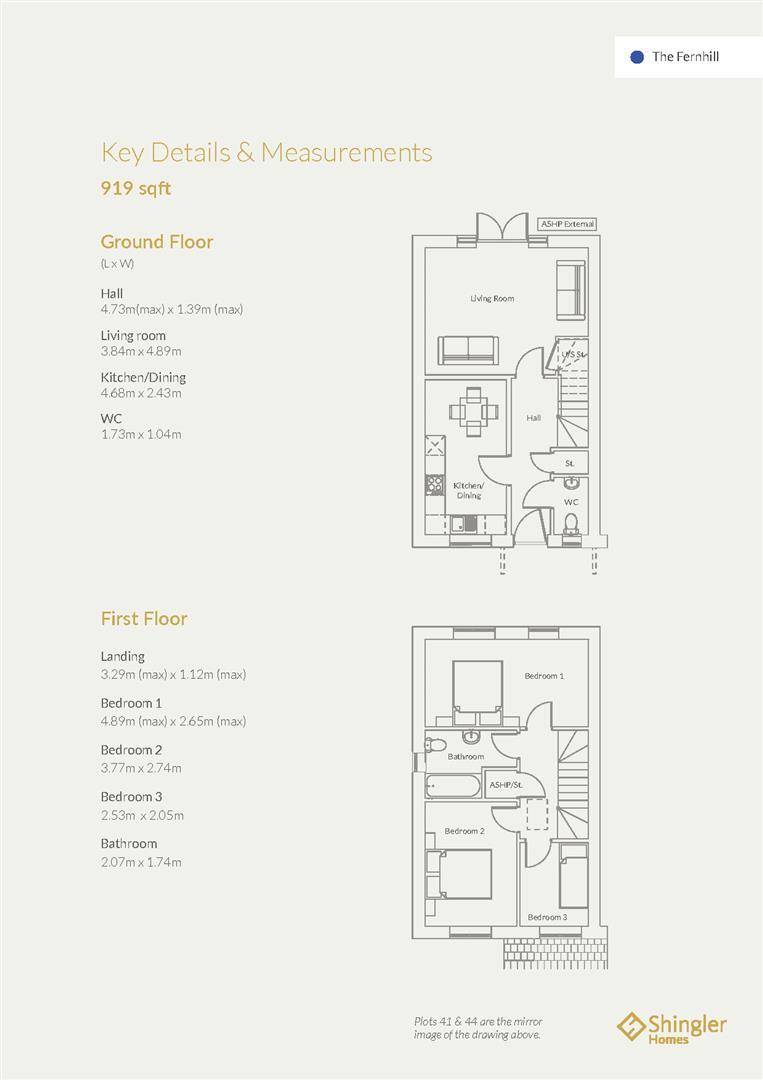 Boundary Fields, Whittington. floorplan