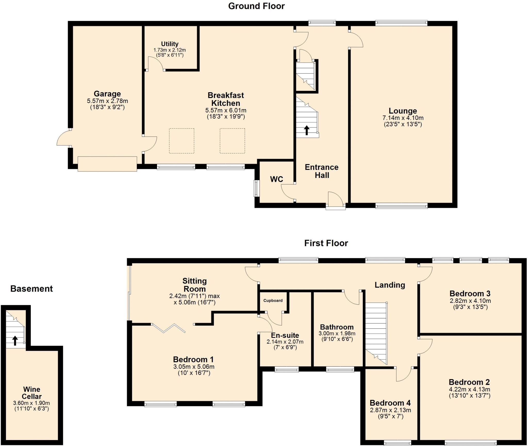 OULDER HILL, Bamford, Rochdale OL11 5LF floorplan