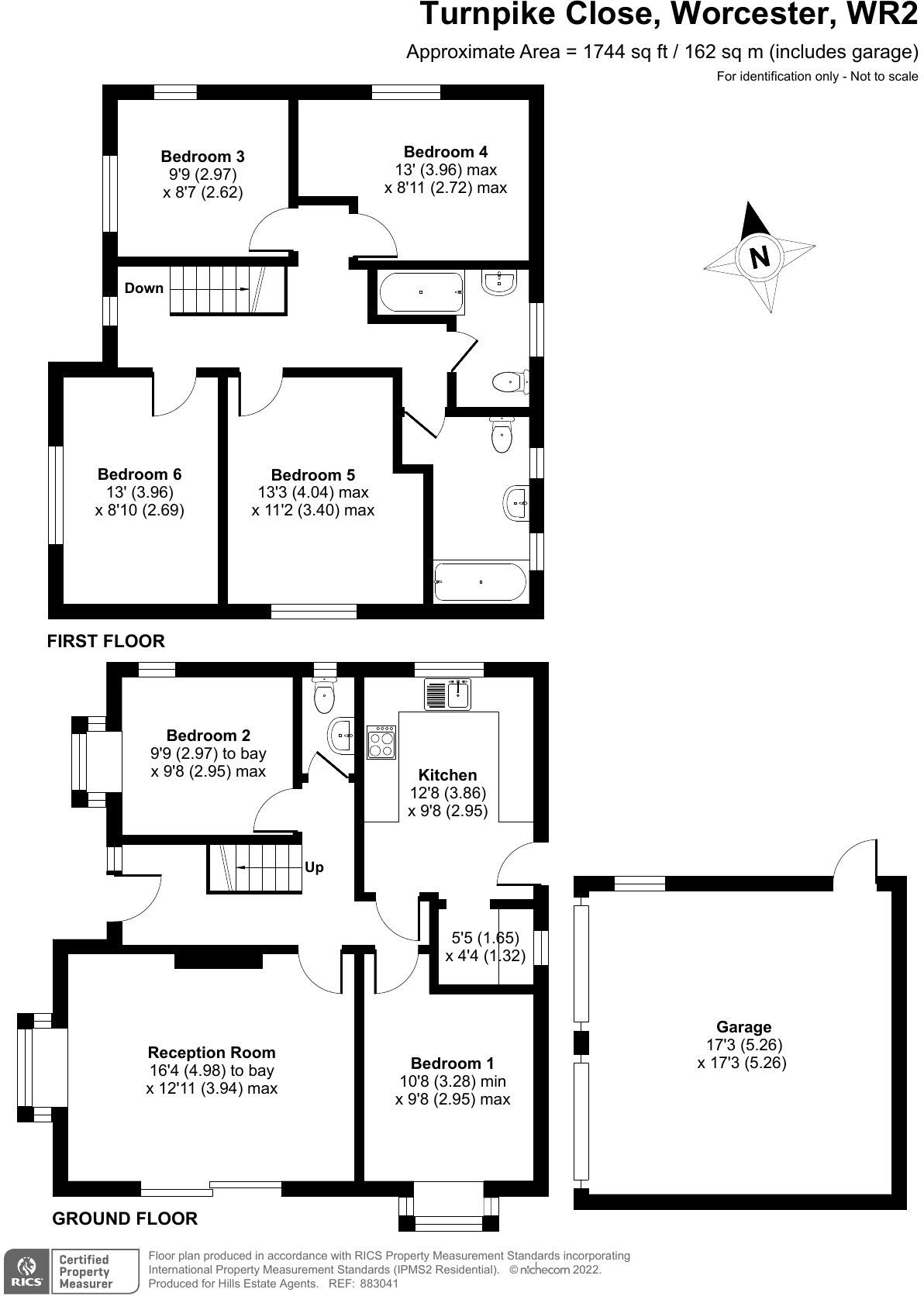 Available SEPT 2026-  6 Rooms - Turnpike Close floorplan