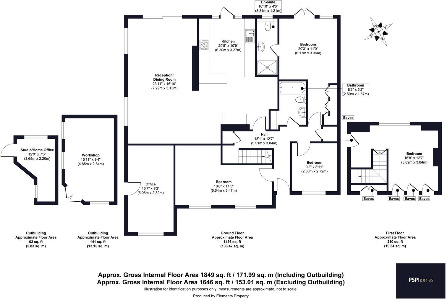 Furzeland Way, Sayers Common floorplan