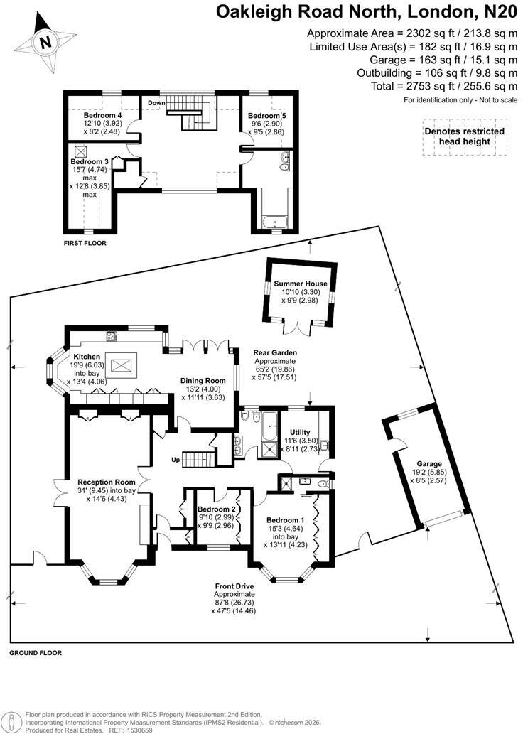 Oakleigh Road North, London floorplan