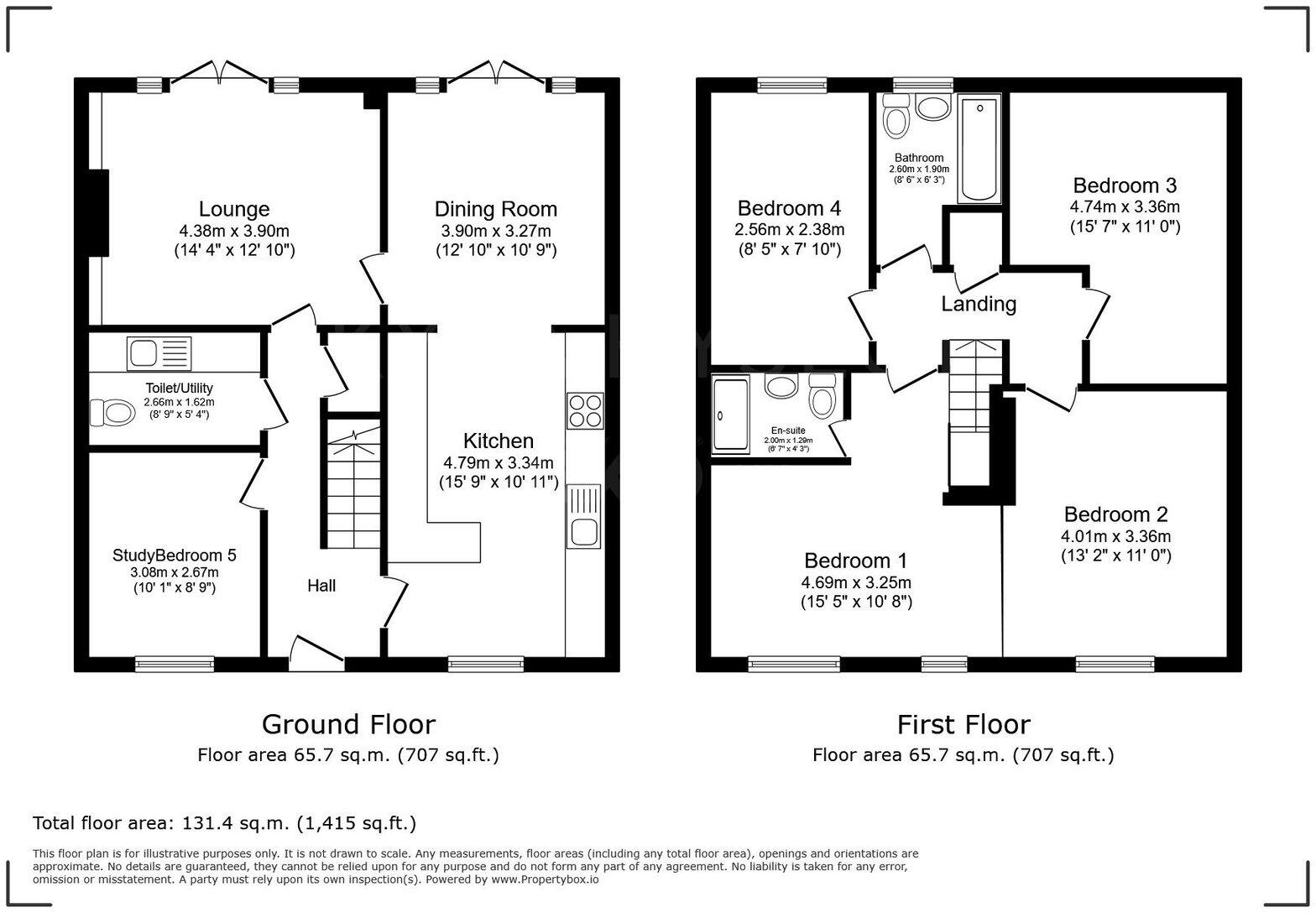 Pippin Share, Cranbrook, Exeter, EX5 7EW floorplan