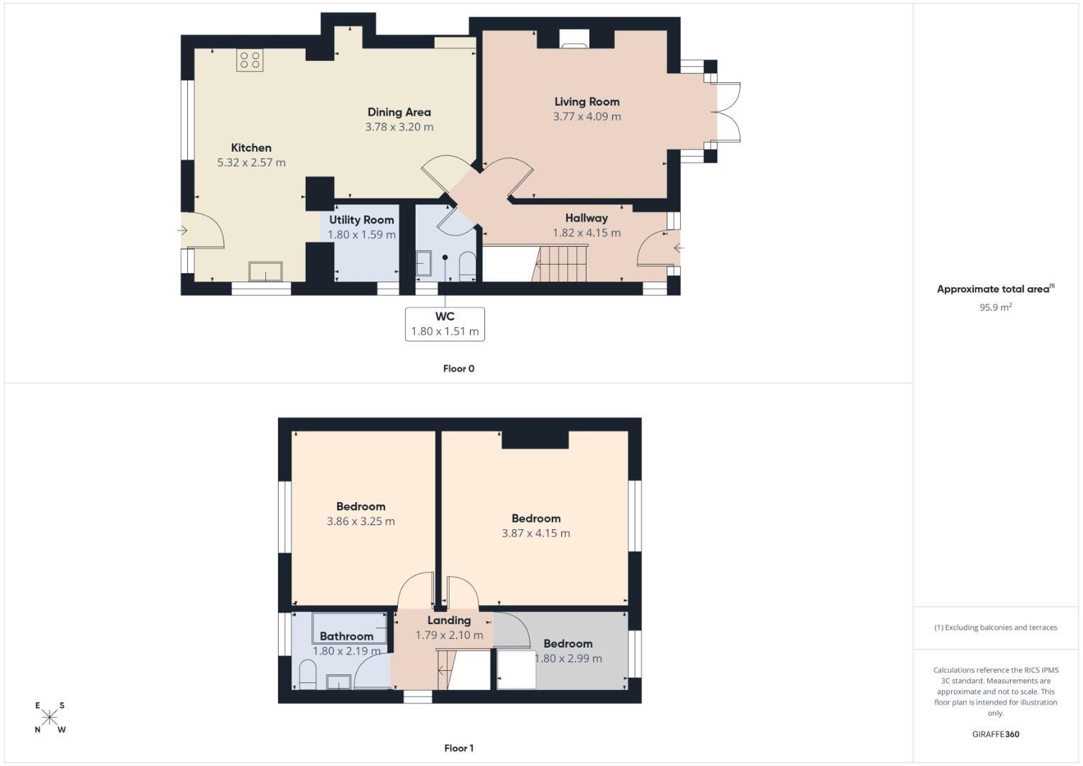 Druids View, Bingley, BD16 2DY floorplan