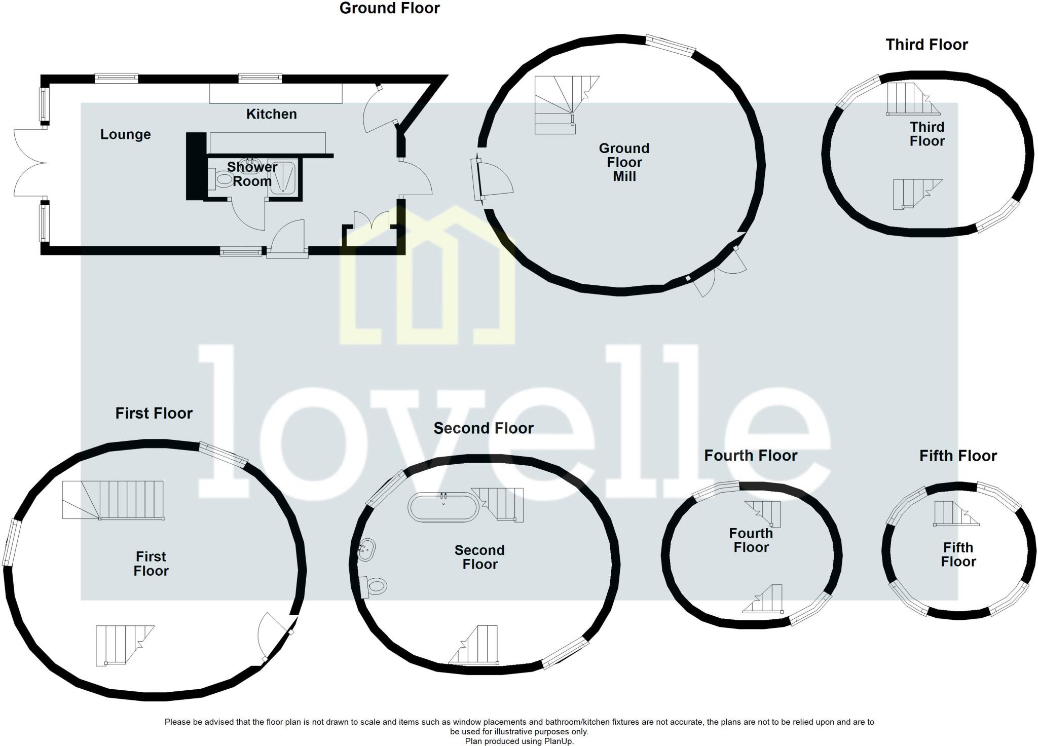 Legbourne Mill, Mill Lane, Legbourne floorplan