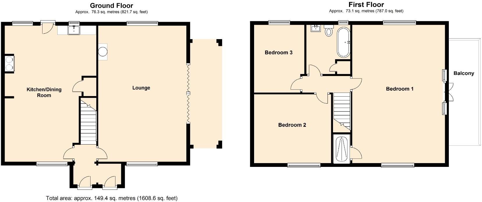 Ladbroke Road, Bishops Itchington, Southam floorplan