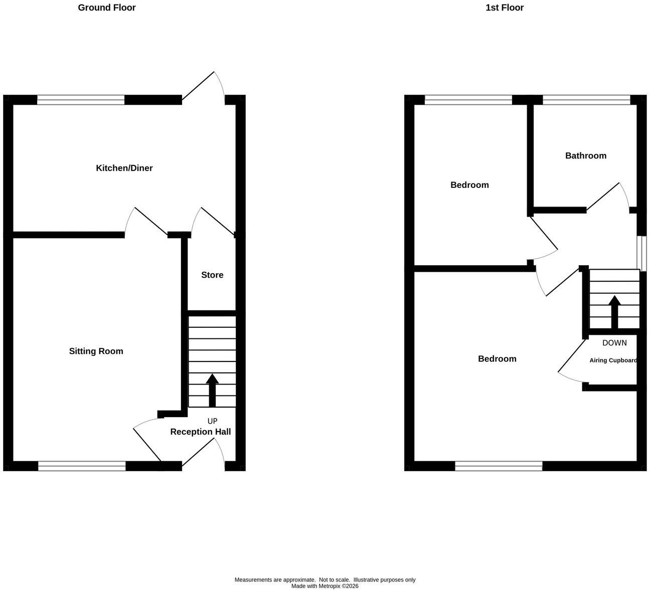 Wexford Close, Milking Bank, Dudley floorplan