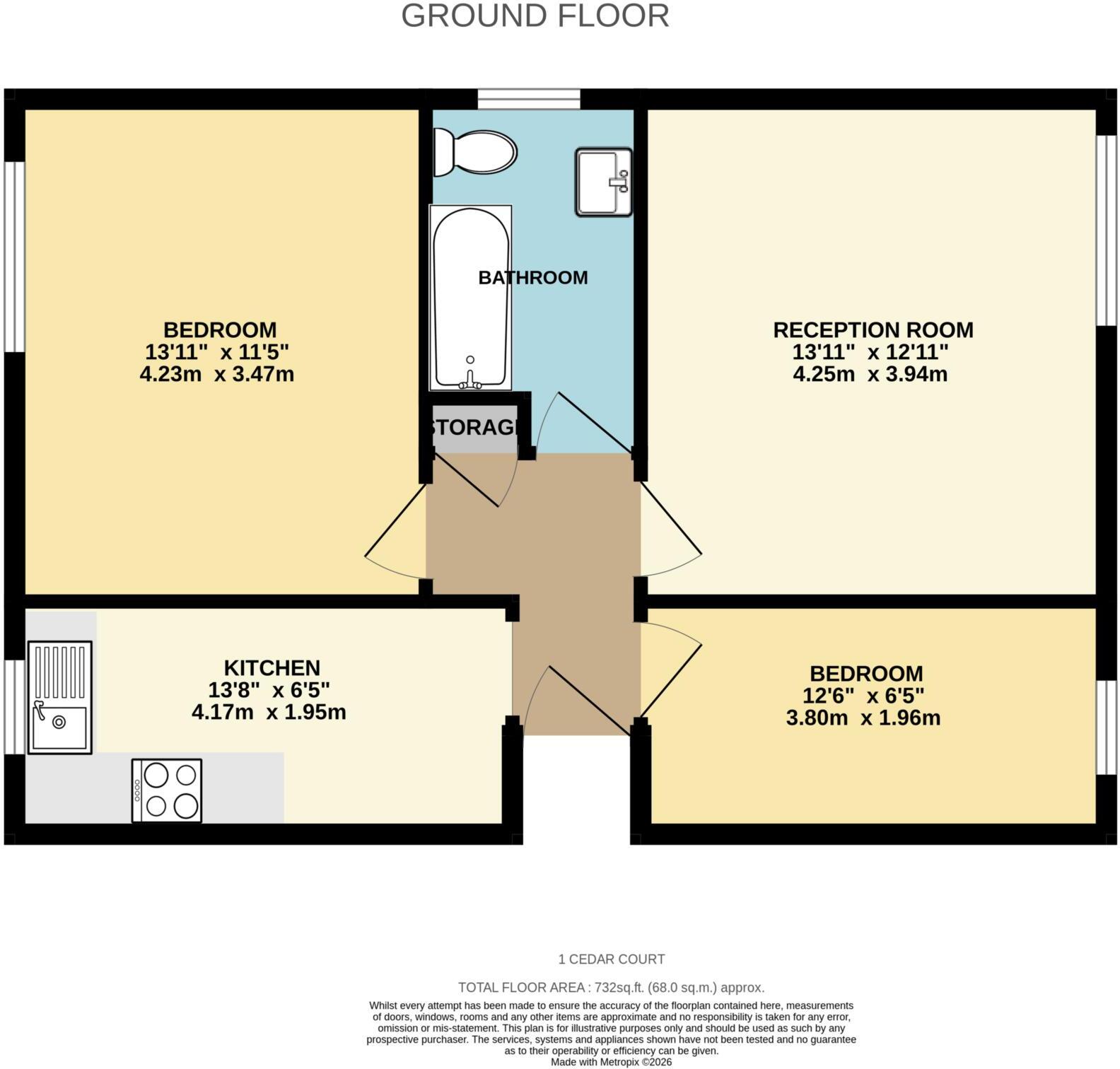 Lime Grove, New Malden floorplan