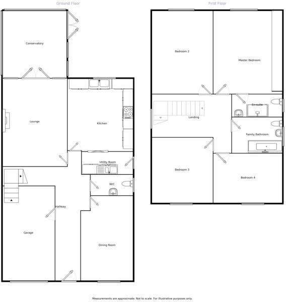 Coronet Close, Appley Bridge, Wigan, WN6 9AY floorplan