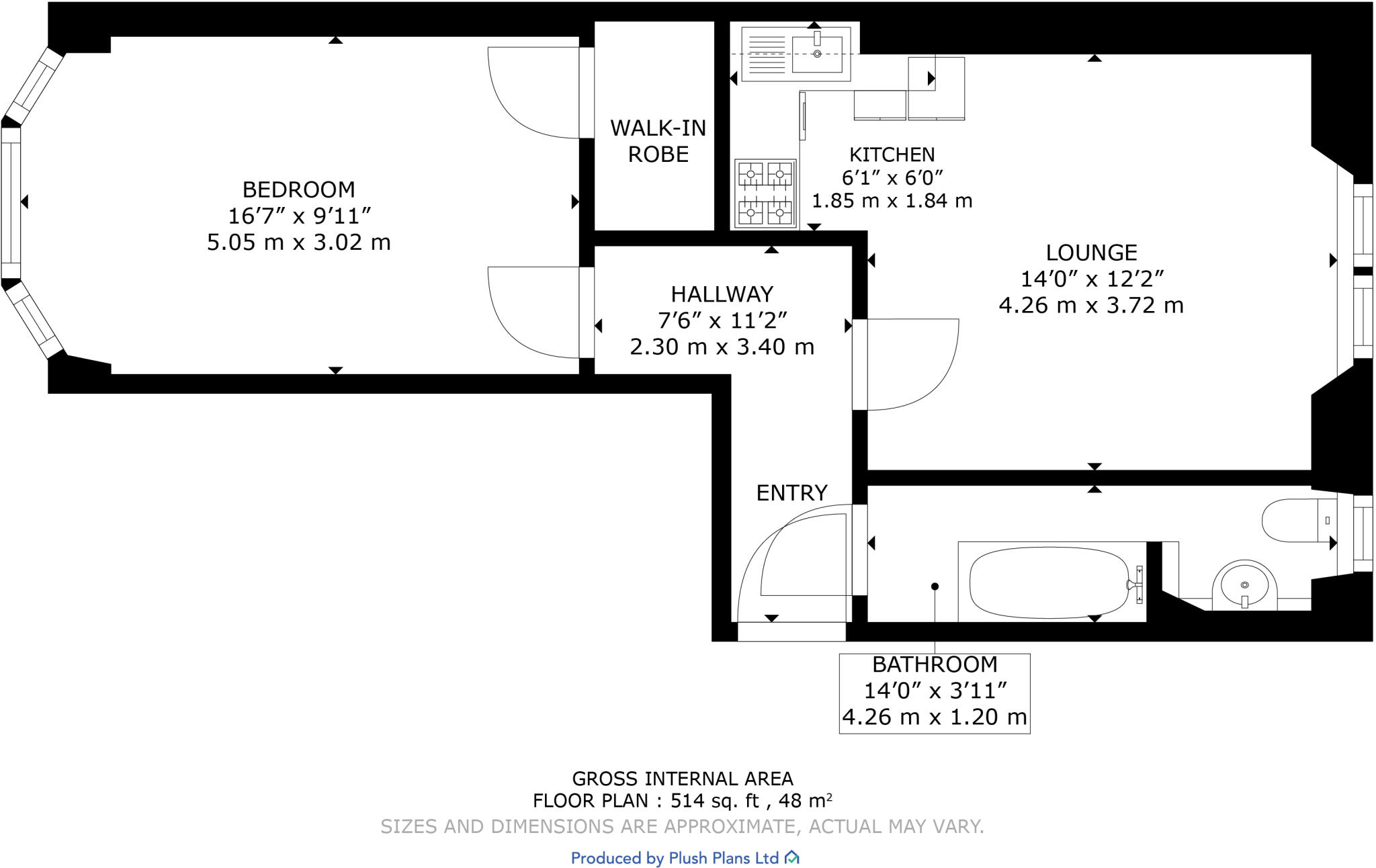 3, Broadloan, Renfrew, Renfrewshire floorplan