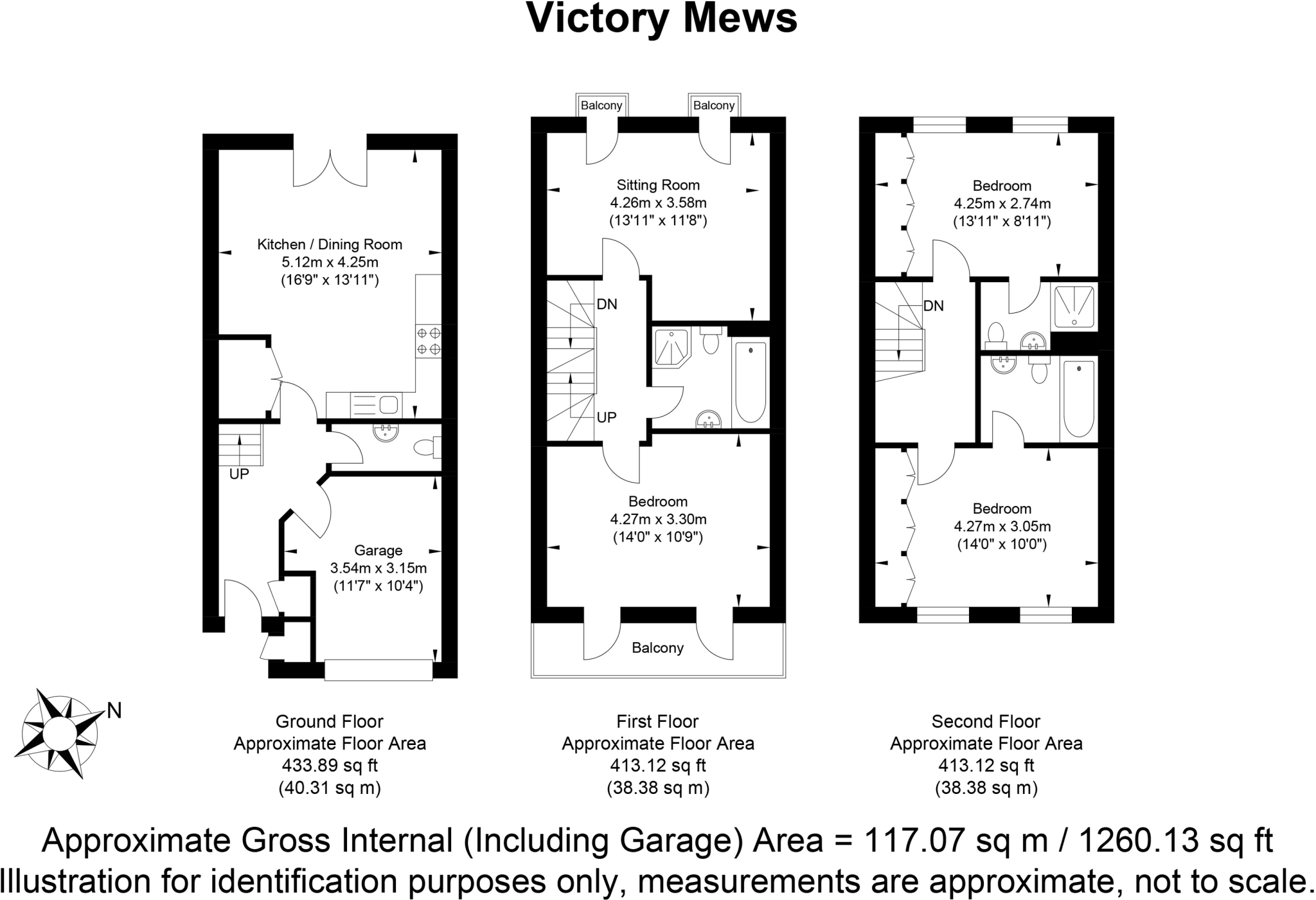 Victory Mews, Brighton Marina Village, Brighton floorplan
