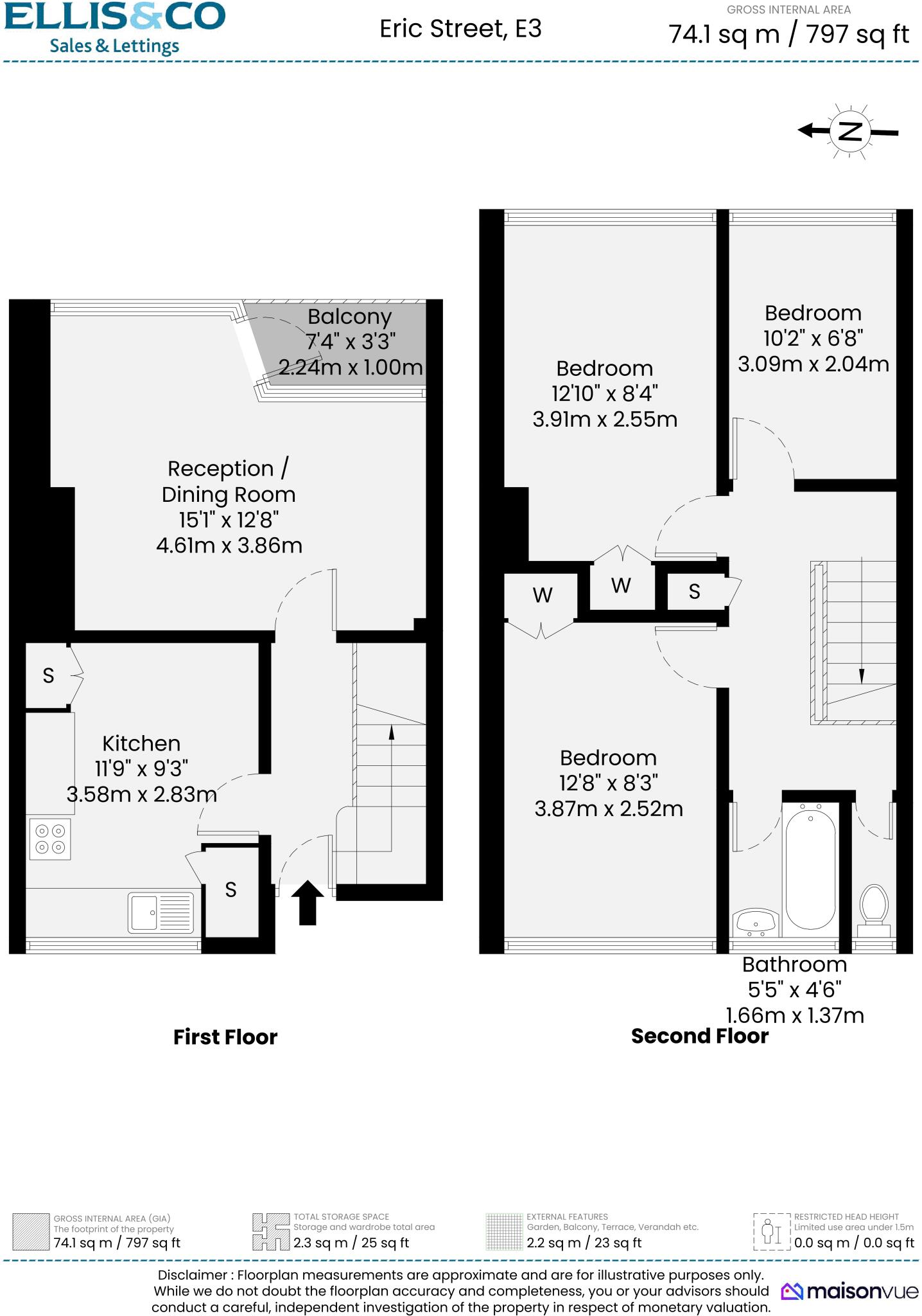 Eric Street, London, E3 floorplan