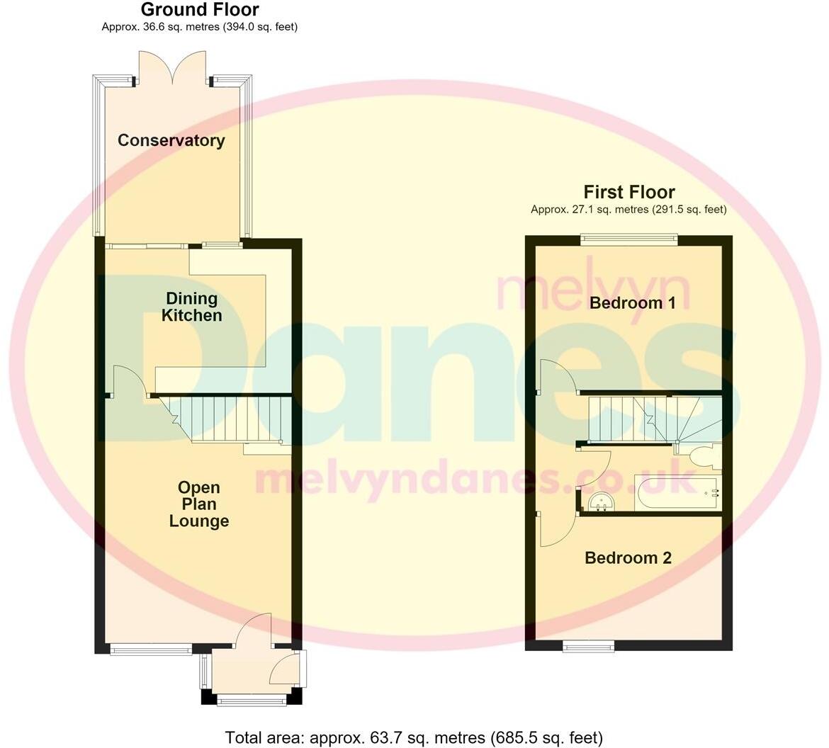 Cherry Tree Croft, Acocks Green, Birmingham floorplan