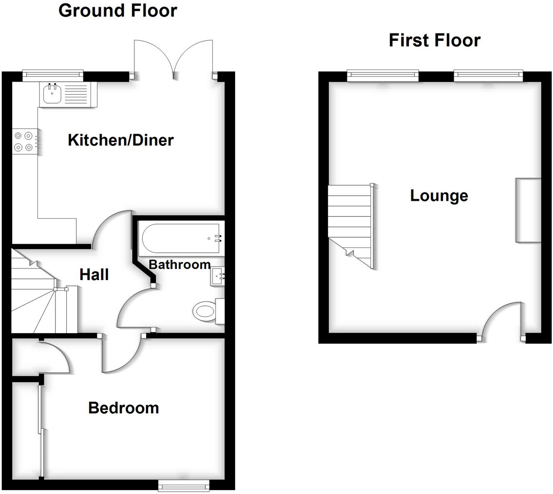 The Monklands, Abbey Foregate, Shrewsbury floorplan