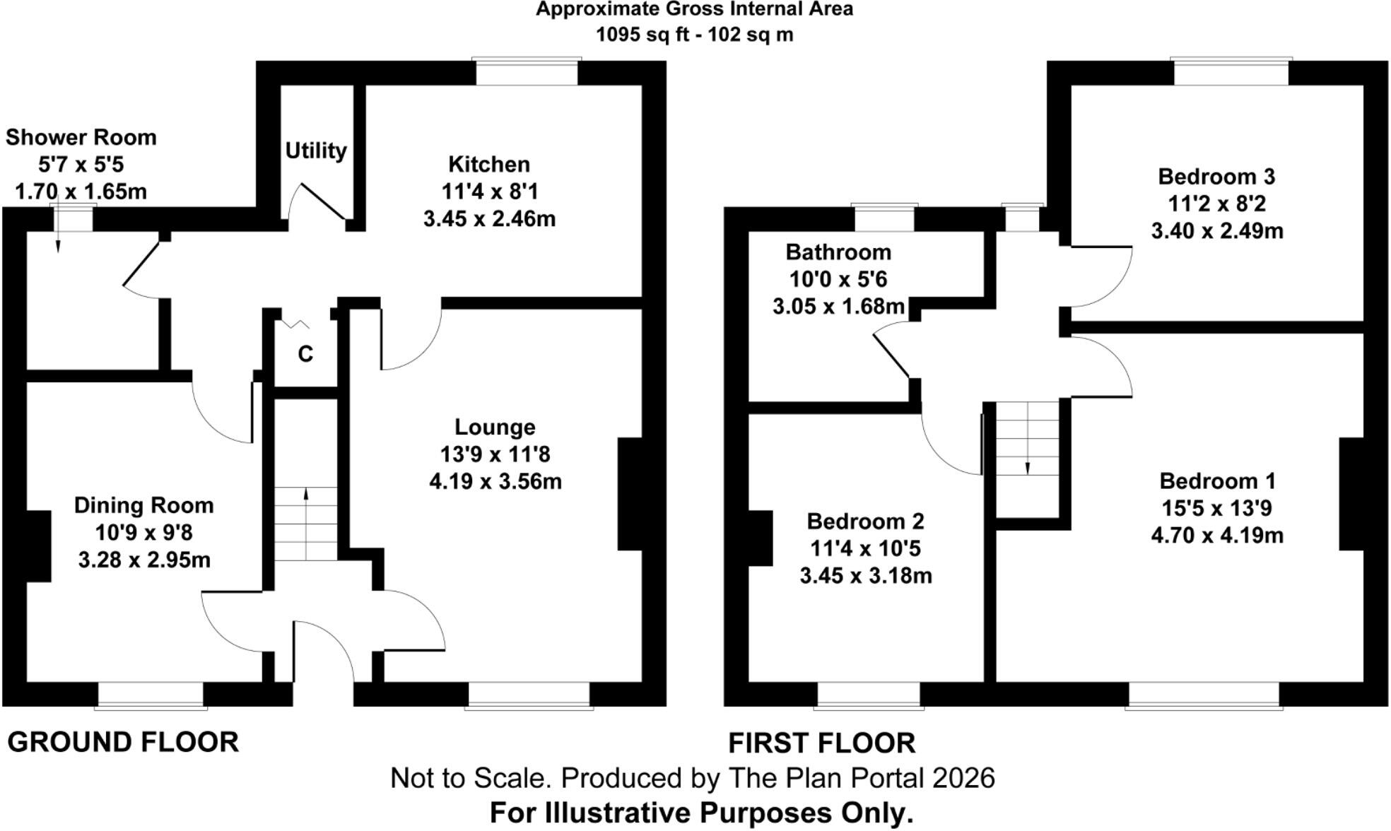 Clapton Road, Midsomer Norton, Radstock floorplan