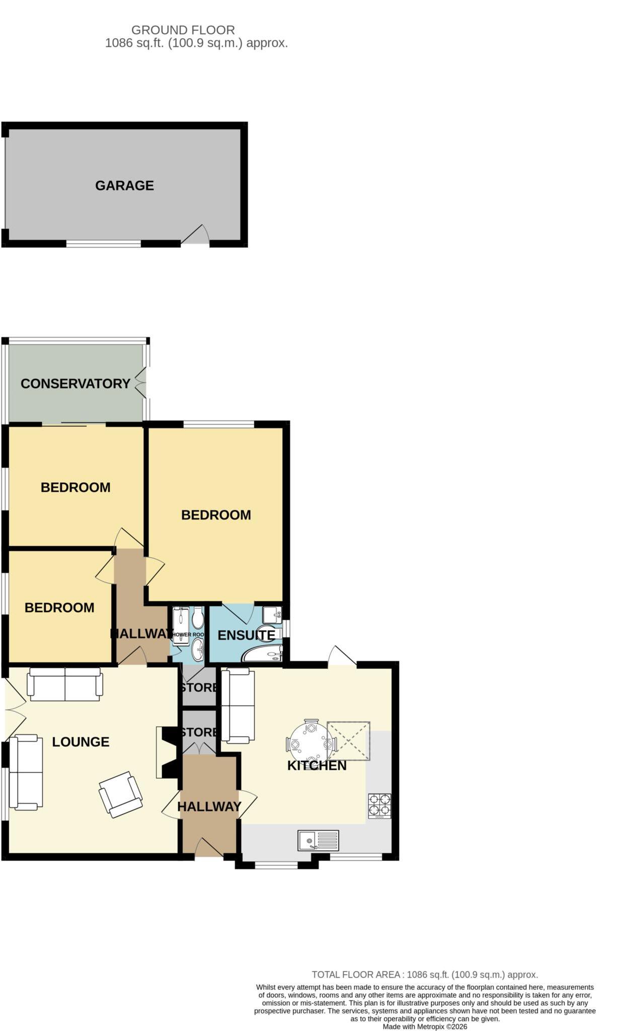 Brookhurst Road, Bromborough floorplan