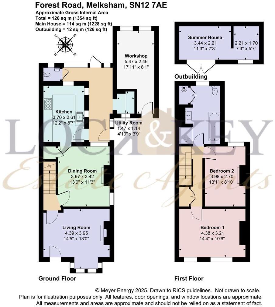 Forest Road, Melksham floorplan