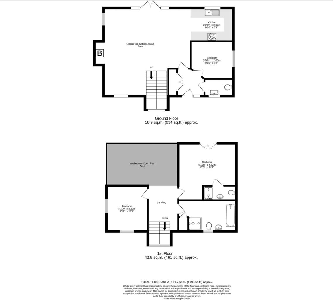 Bernicia Way, Beadnell, NE67 floorplan