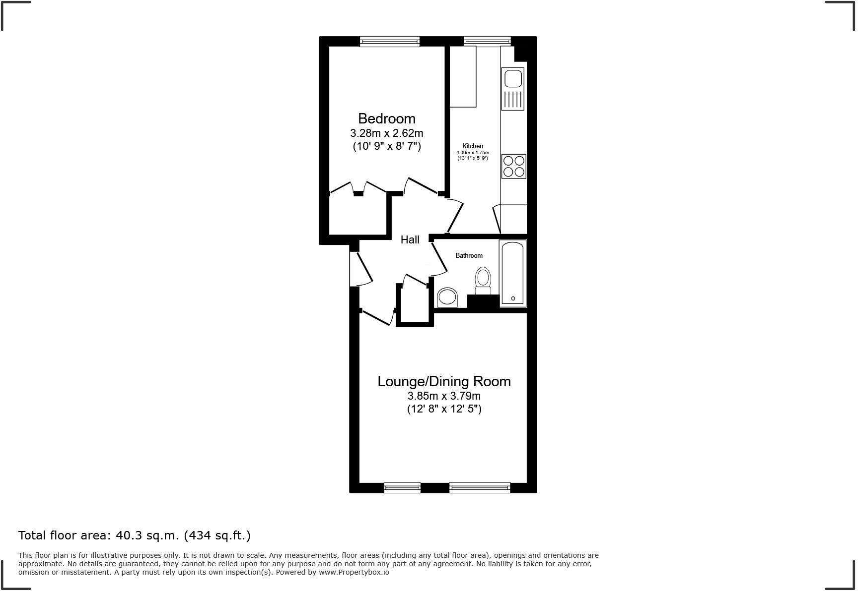 Churchfield Mews, Wexham Road floorplan