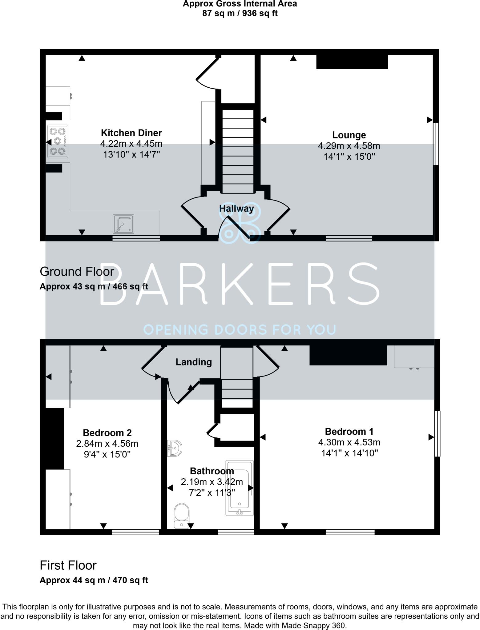 College Street, Birstall, Batley floorplan