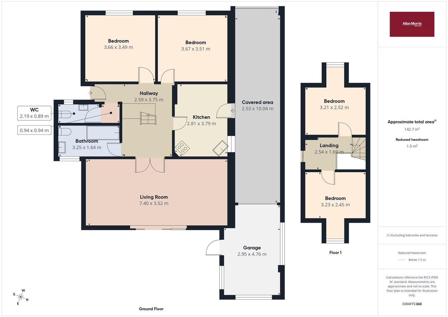 Frederick Road, Malvern floorplan