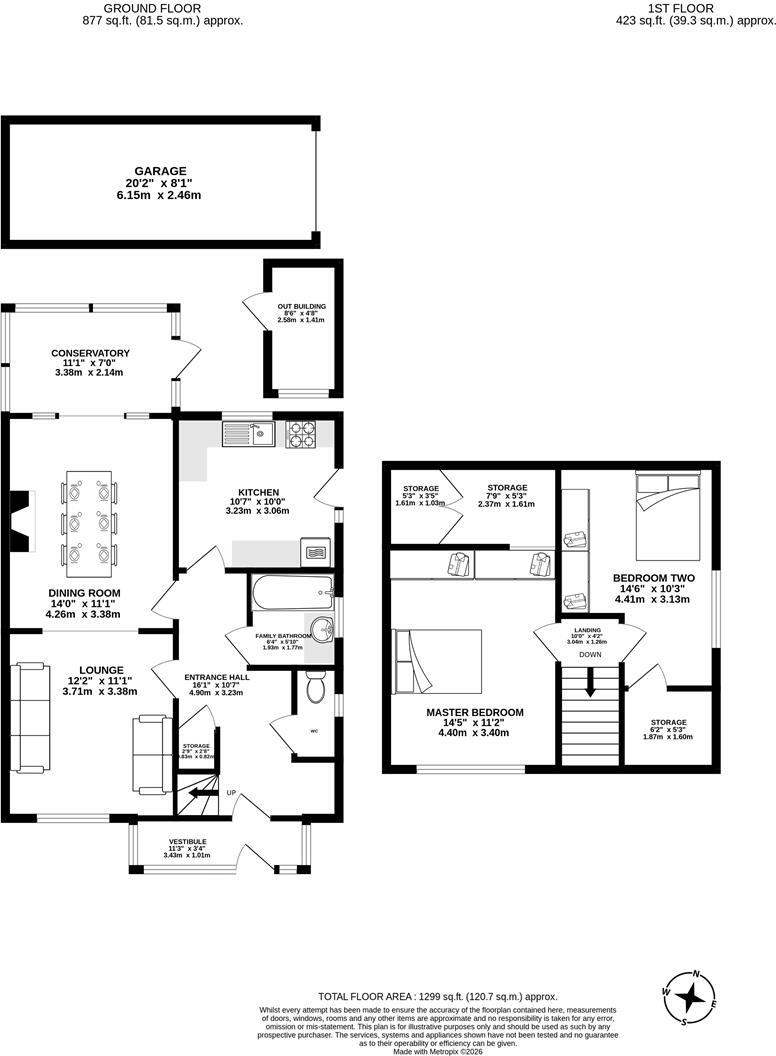 Liverpool Old Road, Much Hoole, Preston floorplan