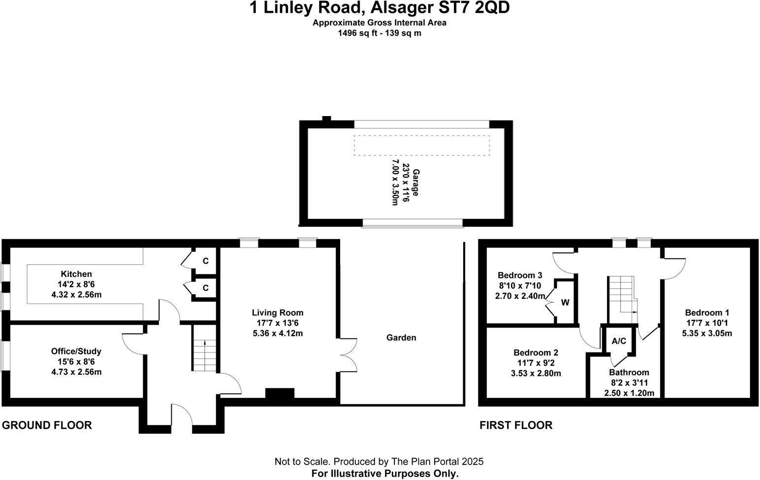 Linley Road, Alsager, Stoke-on-Trent floorplan