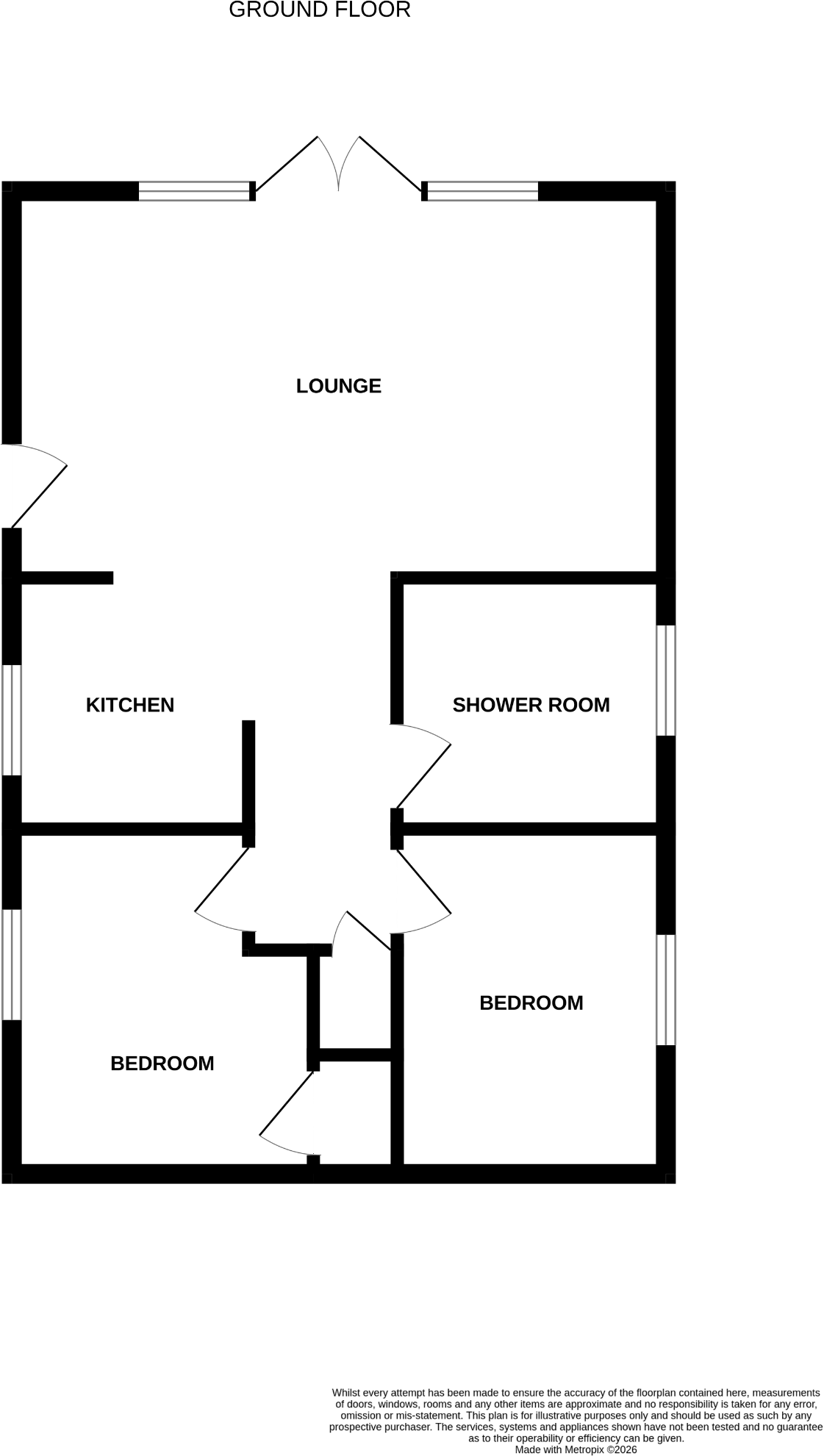 Fern Lodge, 8a Aweside Chalet Park, Dalavich, PA35 1HS floorplan