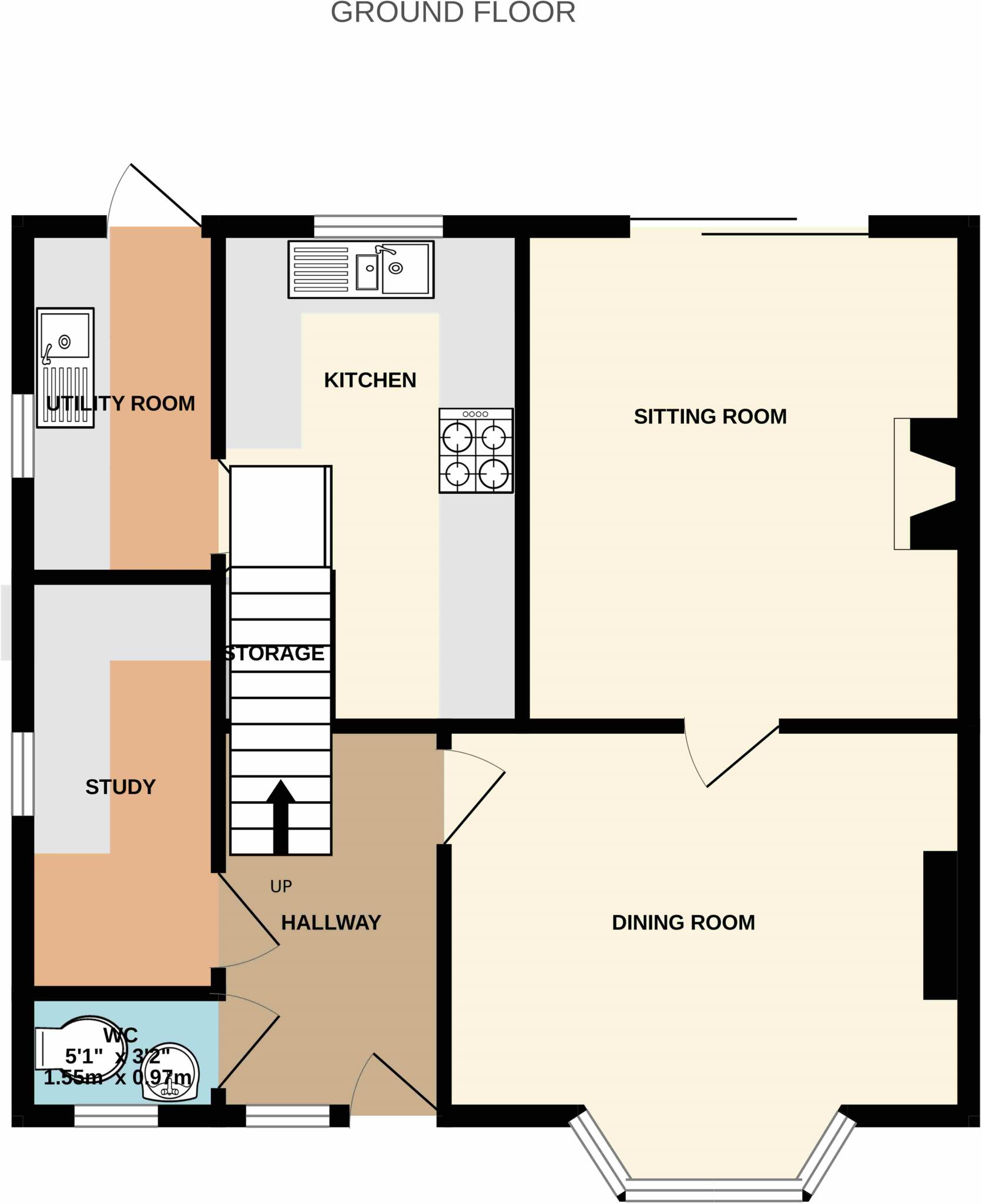 Fernleigh Avenue, , BRIDGWATER floorplan