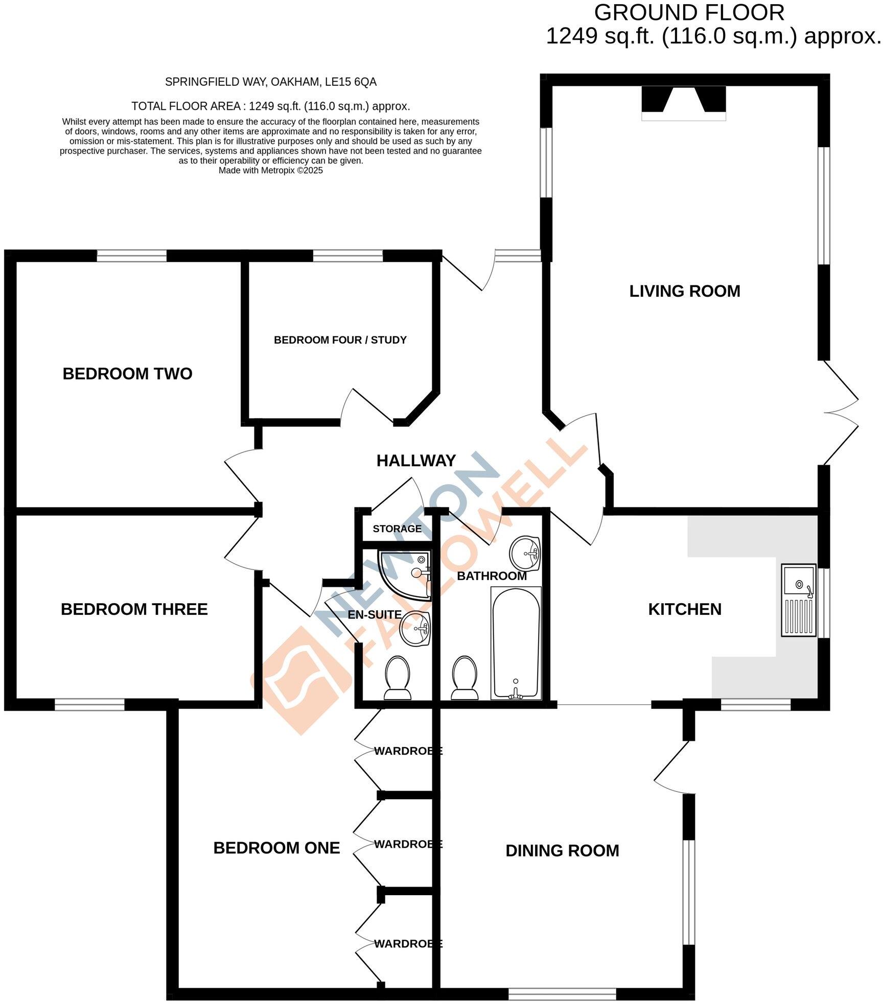 Springfield Way, Oakham, LE15 floorplan