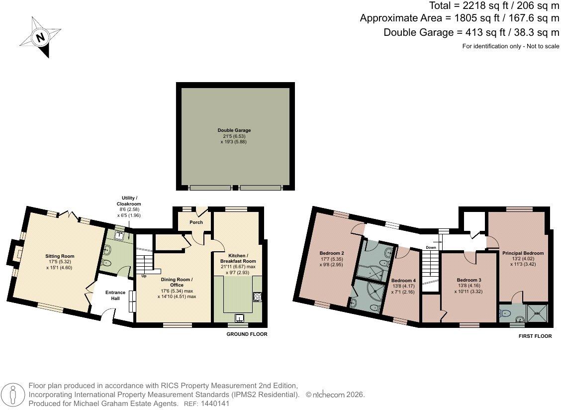 Back Street, Thornborough, Buckinghamshire, MK18 floorplan