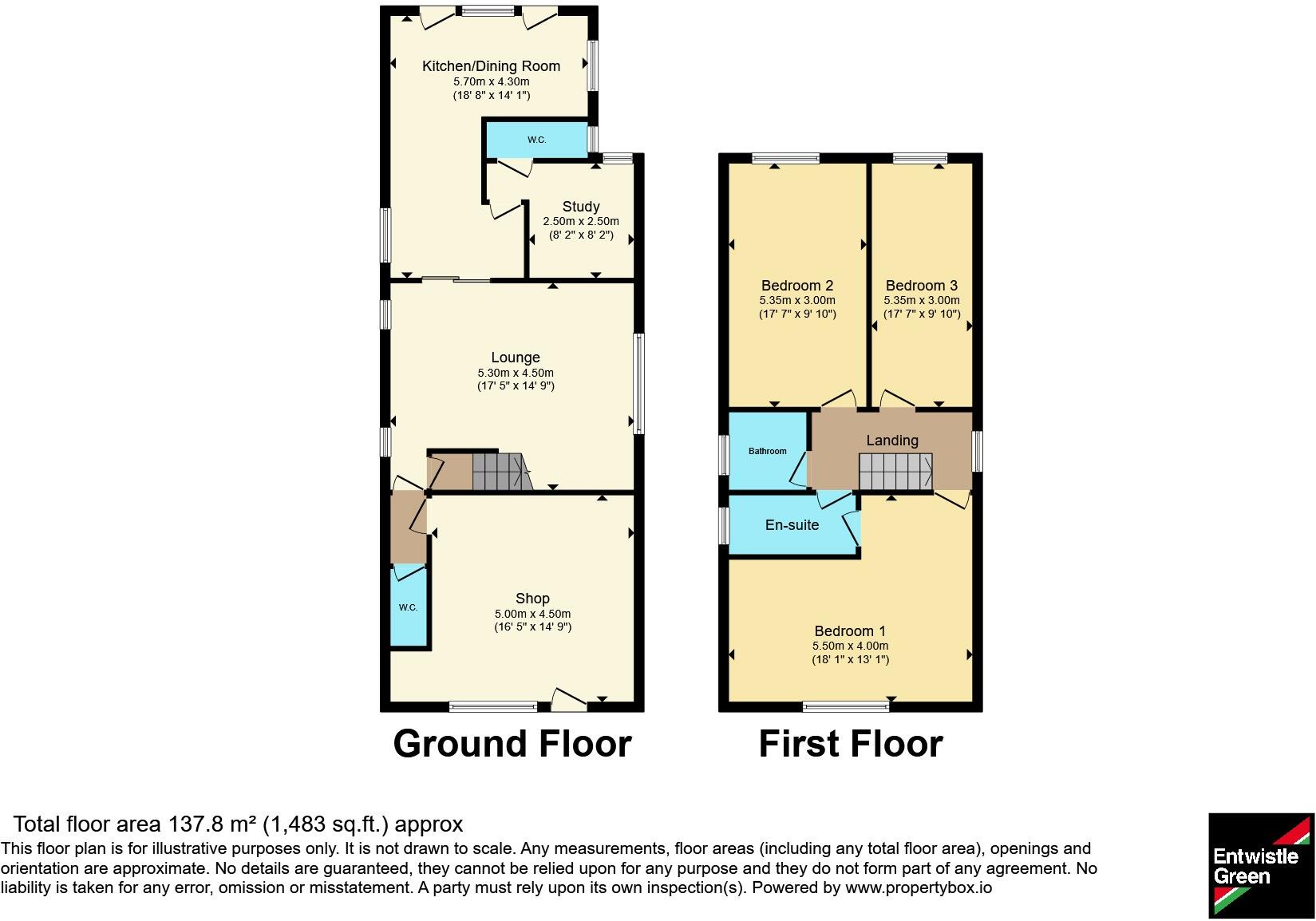Holme Slack Lane, Preston, Lancashire, PR1 floorplan
