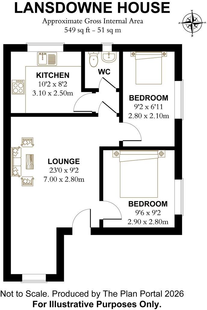 Clarendon Place, Portslade, Brighton floorplan