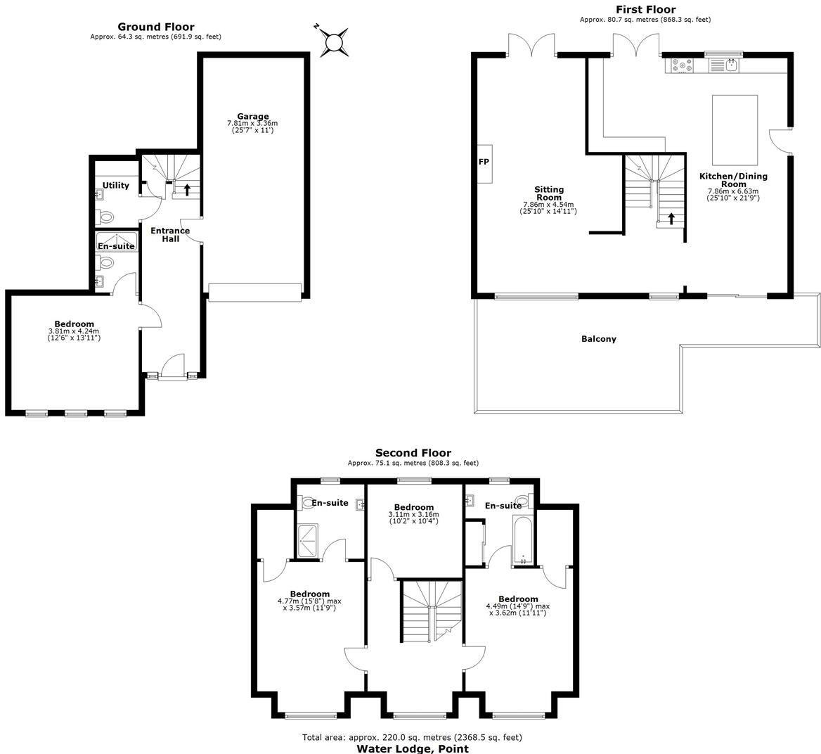 Point, Devoran floorplan