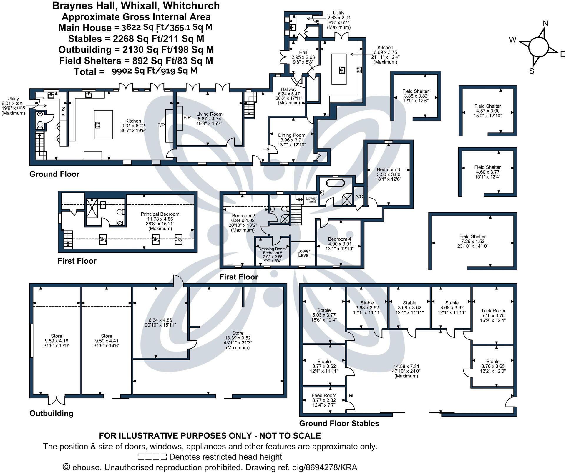 Whixall, Whitchurch, SY13 floorplan