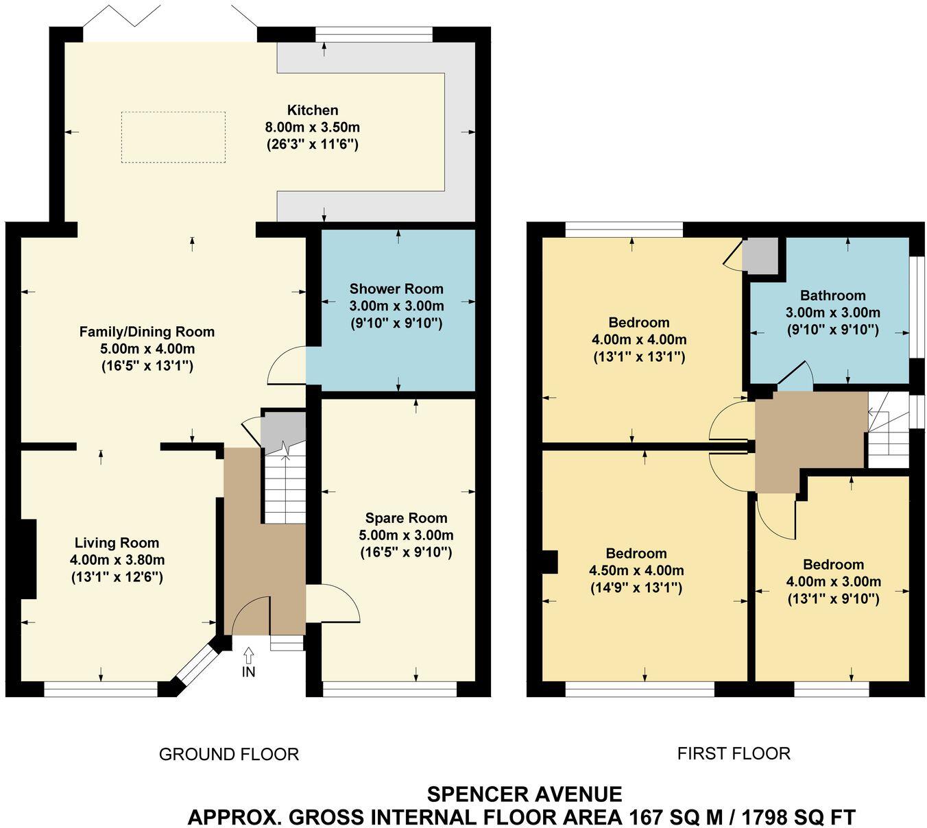 Spencer Avenue, Yarnton, OX5 floorplan