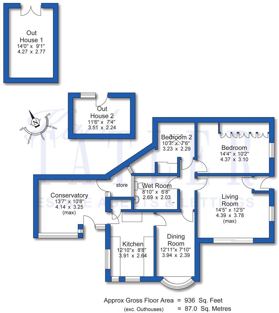 Village Road, Bebington, Wirral floorplan