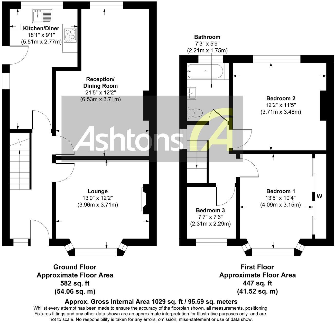 Peel House Lane, Widnes, WA8 floorplan