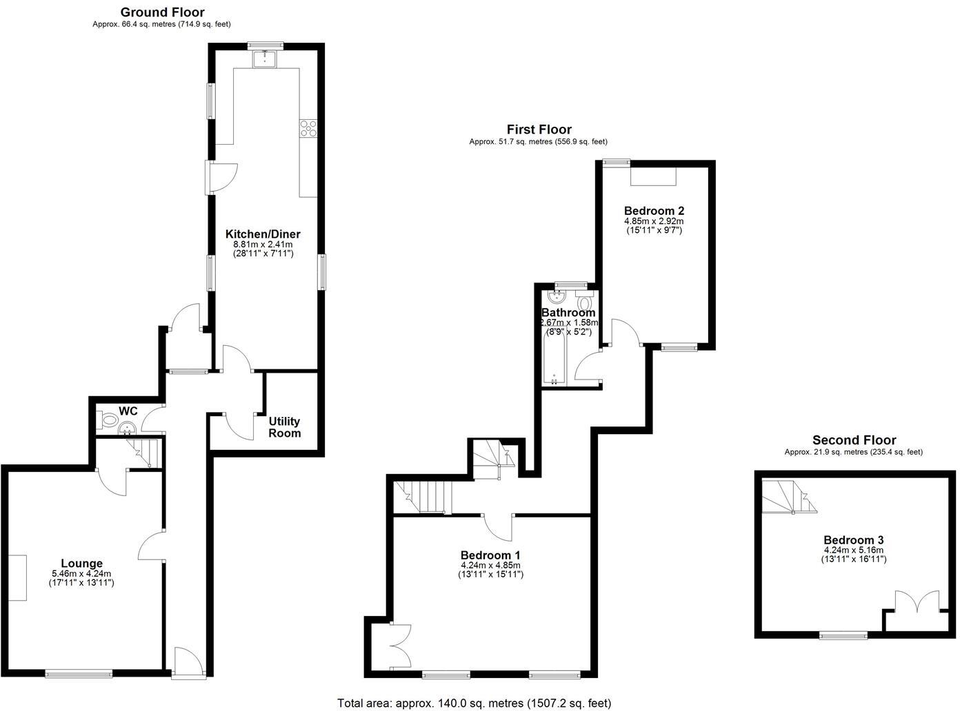 West End, March floorplan