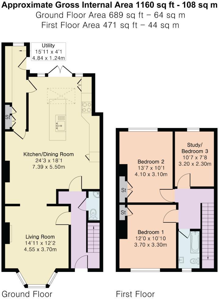 Osborne Road, Petersfield floorplan