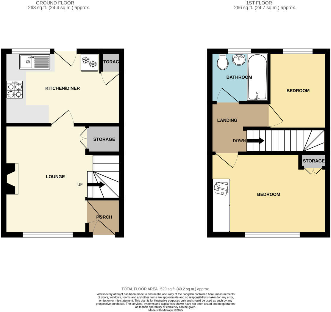 Bridge Street, Buxton floorplan