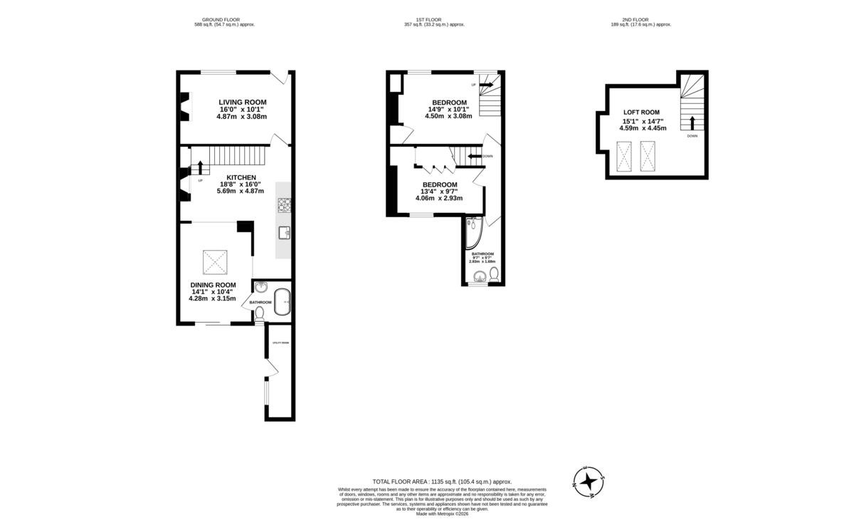 Melton Street, Melton Constable, NR24 2 floorplan
