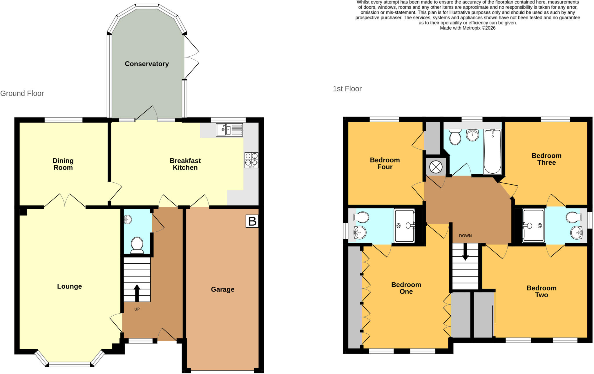 Canterbury Drive, Rugeley, WS15 floorplan