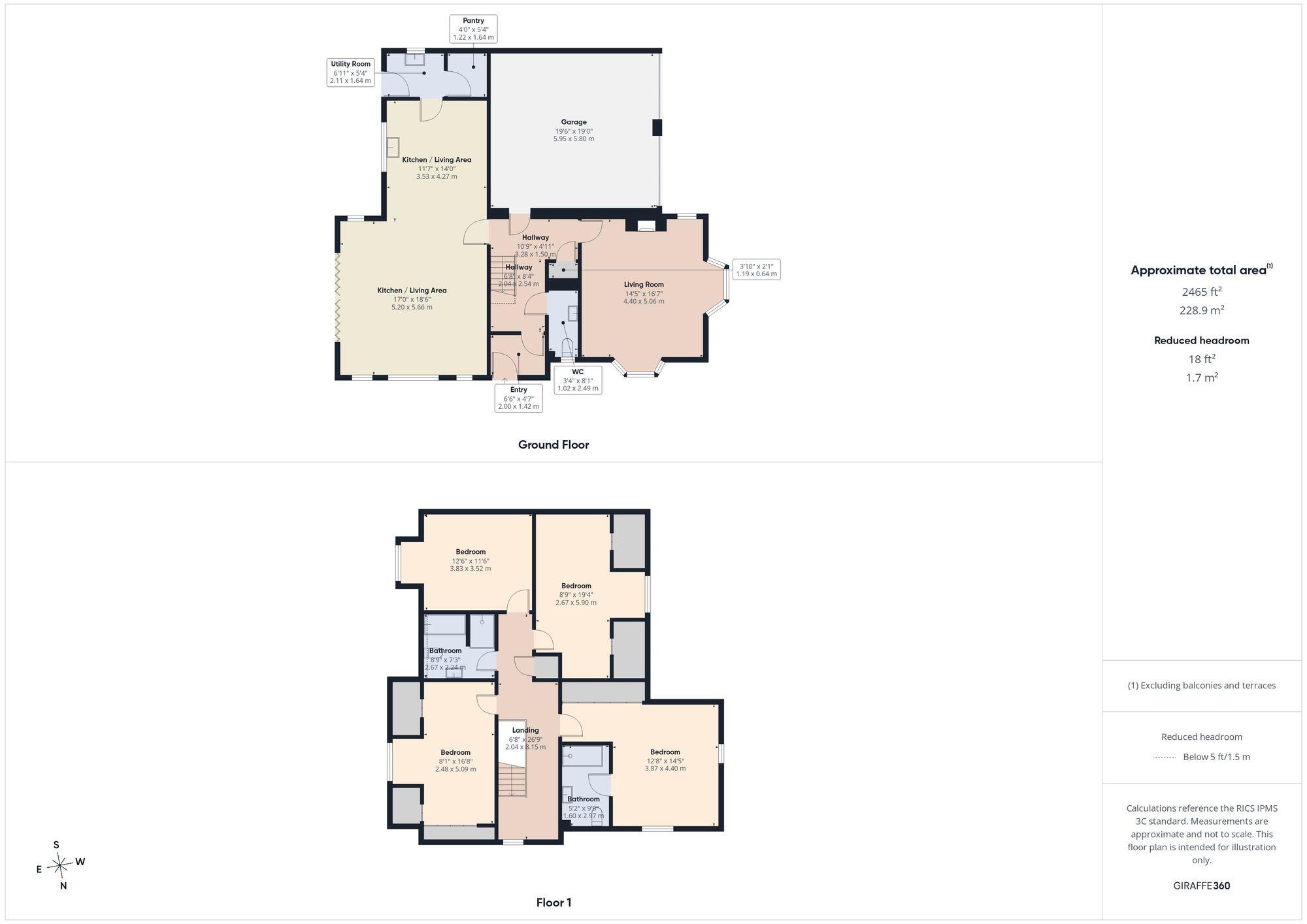 Collinwood Gardens, Hutton, PR4 floorplan